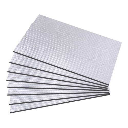 Baketron 100 Sheets Auto Dämmmatte Selbstklebende Isolierung Matte Schalldämmung Dämmschaummatte Wärmedämmung Baumwolle Isoliermatte Lärmschutz 5mm x 25cm x 18cm Baketron 100 Sheets Auto Dämmmatte Selbstklebende Isolierung Matte Schalldämmung Dämmschaummatte Wärmedämmung Baumwolle Isoliermatte Lärmschutz 5mm x 25cm x 18cm von Baketron