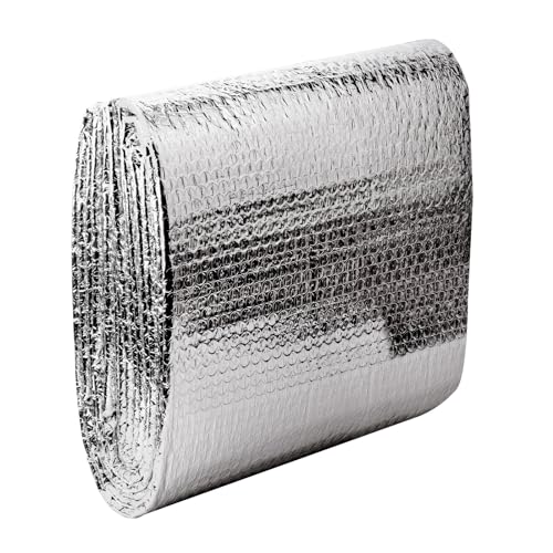 Baketron Heizkörper Reflexionsfolie 5m x 60cm x 3mm Aluminium Dämmfolie Isolierfolie Heizung,3 mm Dicke Isolierung Spart Energie & Geld,Isolierung Hinter Heizkörper von Baketron