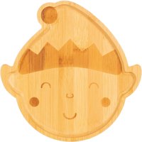 Elfen Bambusteller Weihnachten Xmas Tischdekoration Verzierung Servierschüssel Kinderkleinkind Urlaub Besteck von BakingTimeClub