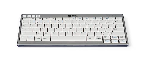 BakkerElkhuizen UltraBoard 950 Wireless, Kompakttastatur, US-Layout QWERTY, Hellgrau/Weiß BakkerElkhuizen UltraBoard 950 Wireless, Kompakttastatur, US-Layout QWERTY, Hellgrau/Weiß von BakkerElkhuizen