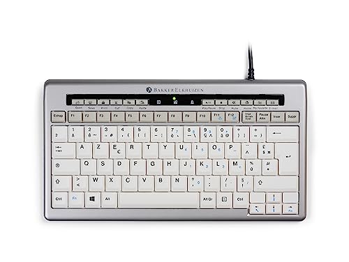BakkerElkhuizen S-Board 840 Compact Tastatur, französisches Layout AZERTY, Kabelgebunden, Hellgrau/Weiß BakkerElkhuizen S-Board 840 Compact Tastatur, französisches Layout AZERTY, Kabelgebunden, Hellgrau/Weiß von BakkerElkhuizen