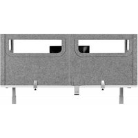BakkerElkhuizen BNESSUALGY160D60 Bakker Tischtrennwand U-Form mit Acrylfenster grau 60cm tief BakkerElkhuizen BNESSUALGY160D60 Bakker Tischtrennwand U-Form mit Acrylfenster grau 60cm tief von BakkerElkhuizen