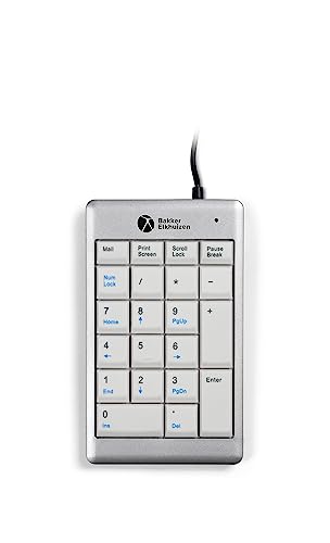 BakkerElkhuizen UltraBoard 955 Numerisch, Separater Ziffernblock, kabelgebunden, Links- und Rechtshänder, Hellgrau/Weiß BakkerElkhuizen UltraBoard 955 Numerisch, Separater Ziffernblock, kabelgebunden, Links- und Rechtshänder, Hellgrau/Weiß von BakkerElkhuizen