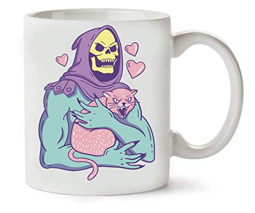 BakoIsland Skeletor's Cat Artwork Klassische Teetasse Kaffeetasse von BakoIsland