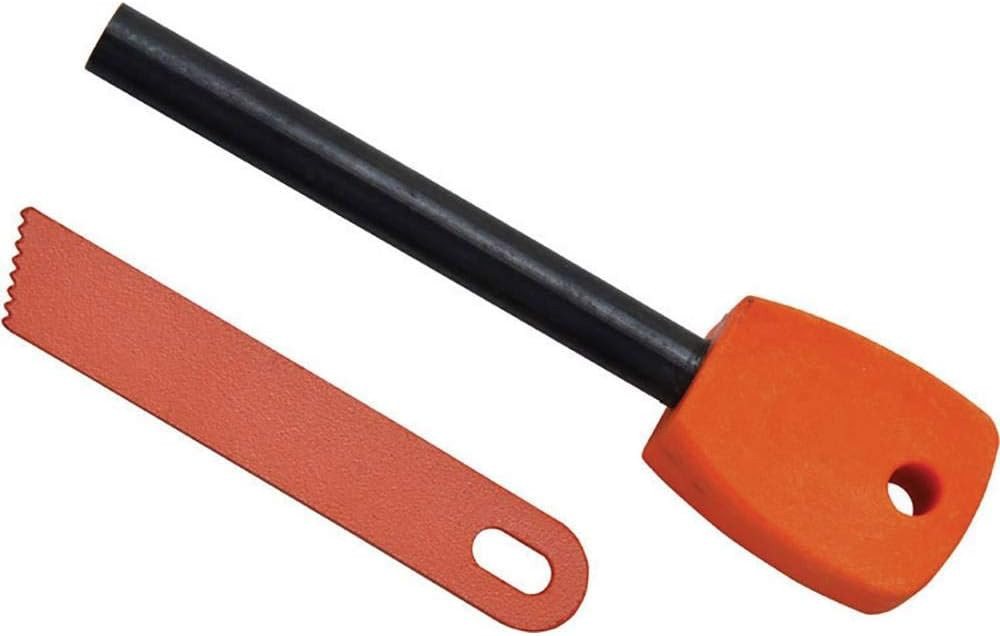 Baladéo® Feuerzeug baladéo Zündstahl Spark Ferrocerium Rod Schwarz Feuerstahl von Baladéo®