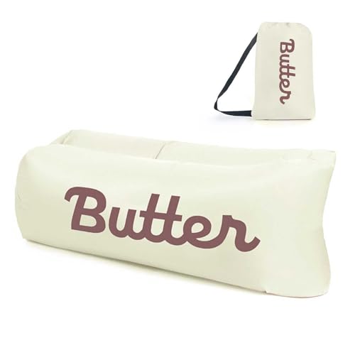Balakaka Aufblasbarer Safa 160 * 75 * 55cm, Wasserdichtes Aufblasbares Luftsofa Bringen Aufbewahrungstasche, Tragbar Faltbar Air Lounger für Camping Strand Wandern Reisen von Balakaka