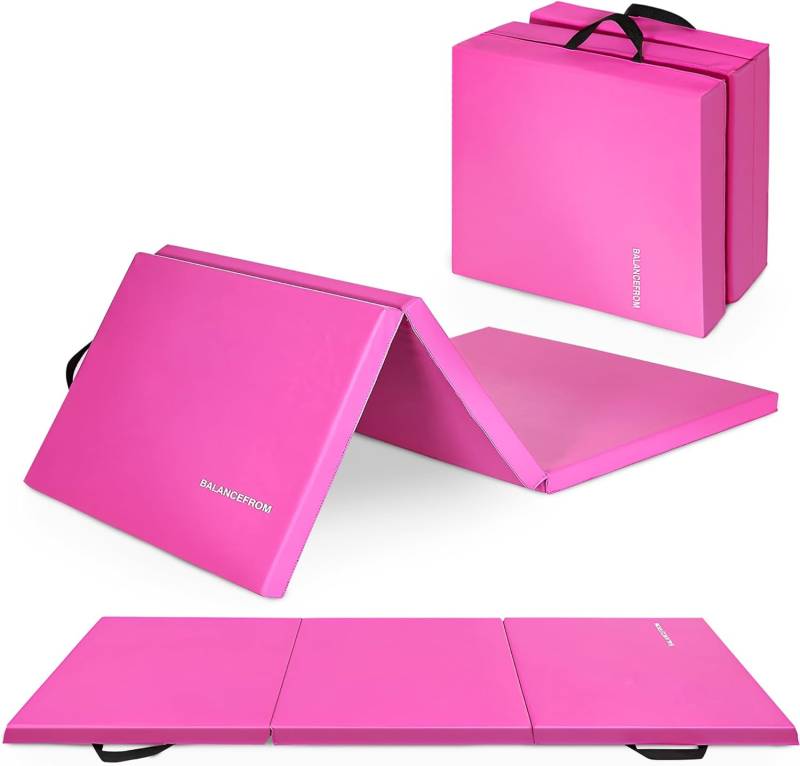 Balance From Gymnastikmatte Trainingsmatte Fitnessmatte Klappmatte Sport Fitness  B-Ware von BalanceFrom