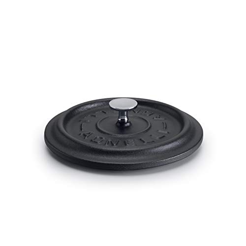 Pentole Agnelli SLOWCOOK Deckel, 10 cm Mattschwarz von Baldassare Agnelli