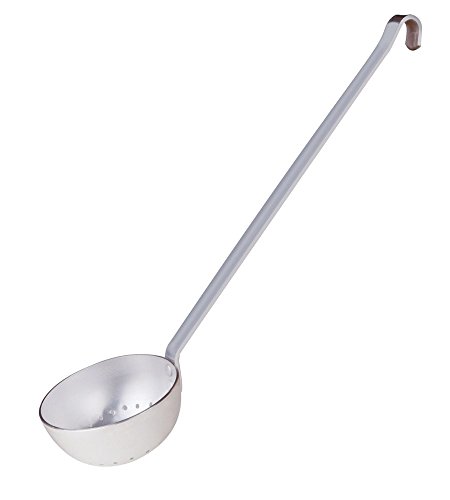 Pentole Agnelli Schaumlöffel mit Griff Hartschale aus Aluminium-Legierung 2 Stück Nieten 3 cm, Durchmesser 100 cm Cod.alma20610 18 cm von Baldassare Agnelli
