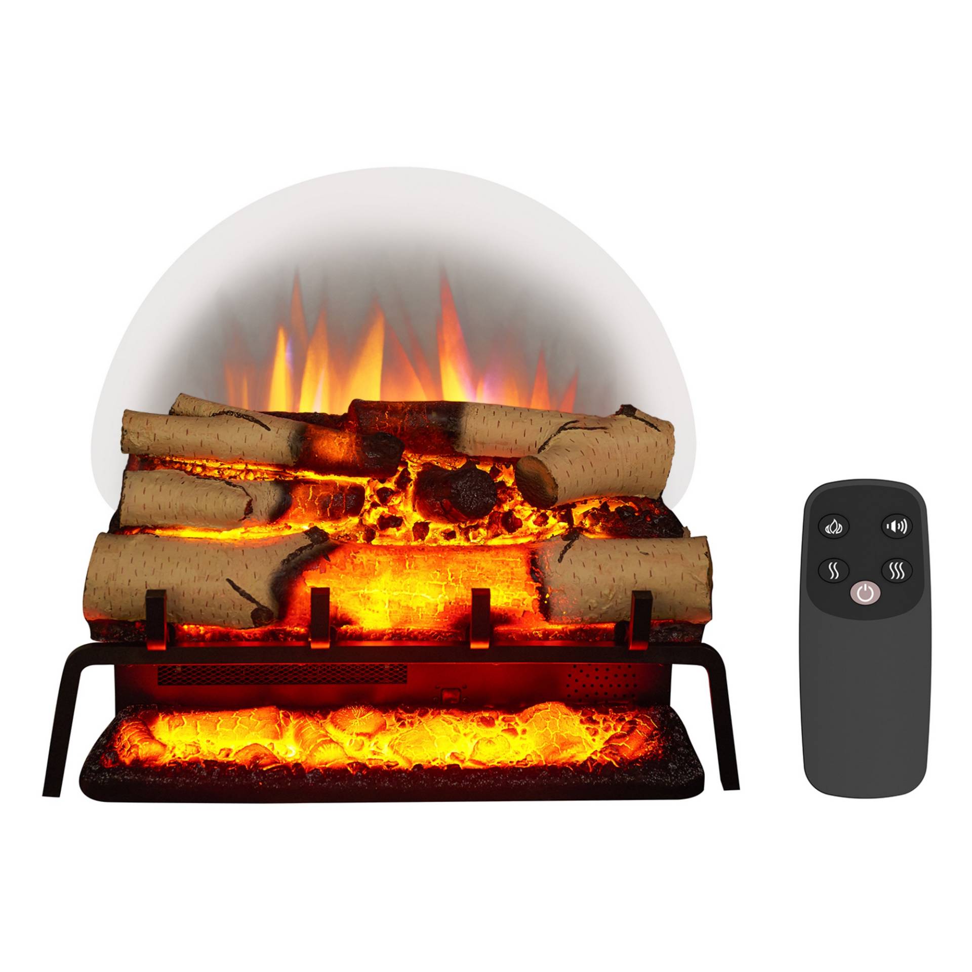 Balderia Elektrokamin 'Lily' schwarz 1,5 kW Balderia Elektrokamin 'Lily' schwarz 1,5 kW von Balderia