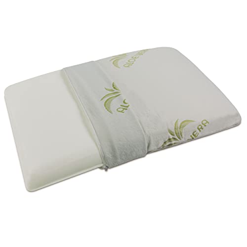 Baldiflex, Kissen aus Memory Foam, Typ Seifenschale, Futter aus Aloe Vera von Baldiflex