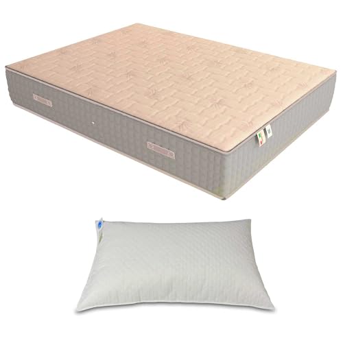 Baldiflex Emporio Matratze für Einzelbett, Federn und Memory-Luxus, 70 x 200 cm, 800 Federn und 3 cm Memory, Höhe 25 cm von Baldiflex