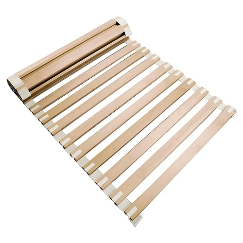 BALE Bio Holz Rollrost für Bett Matratze I 140 x 200 cm, extrem stabiles & Flexibles Lattenrost rollbar mit Starren Holzleisten aus Lindenholz (23 Holzleisten), Roll-Lattenrost Bettrost Holzlatten von BALE