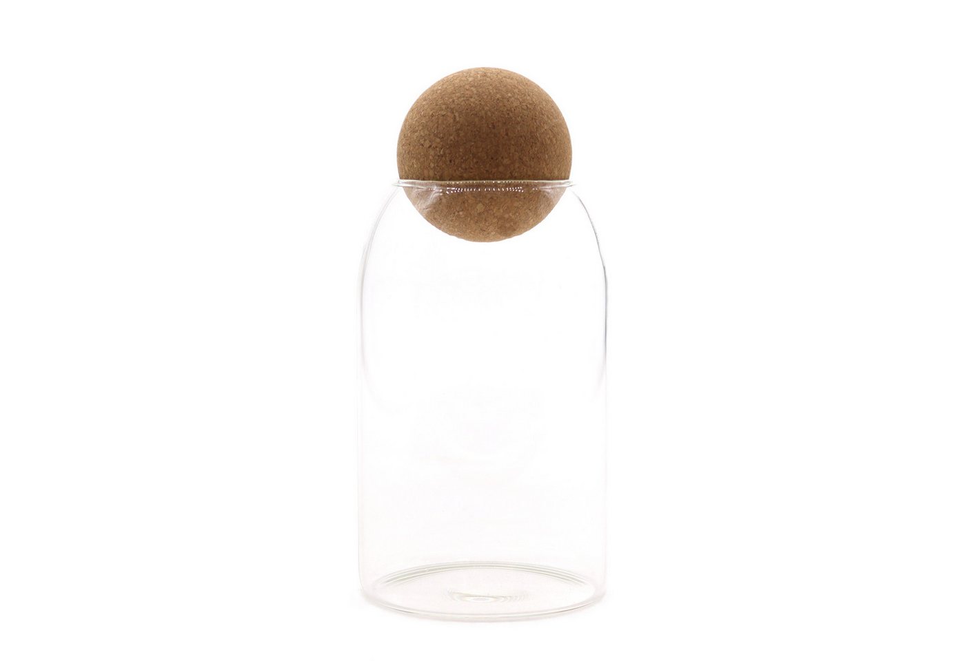 Bali-Homedecor Deko-Glas Glasgefäß mit Korkkugel– Klar - 15cm Bali-Homedecor Deko-Glas Glasgefäß mit Korkkugel– Klar - 15cm von Bali-Homedecor