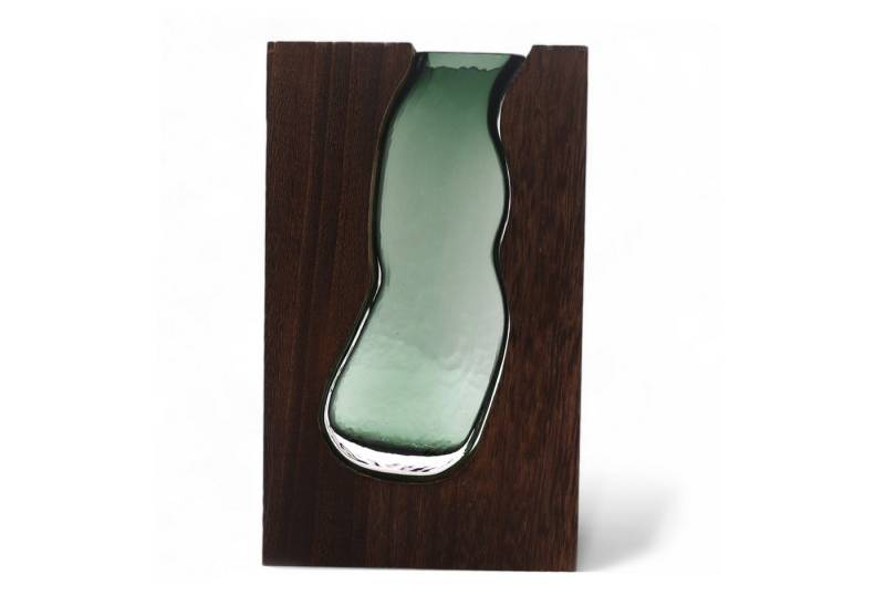 Bali-Homedecor Dekovase Glasvase / Terarium in dunklem Tungholz- 14.5x5x23cm Bali-Homedecor Dekovase Glasvase / Terarium in dunklem Tungholz- 14.5x5x23cm von Bali-Homedecor