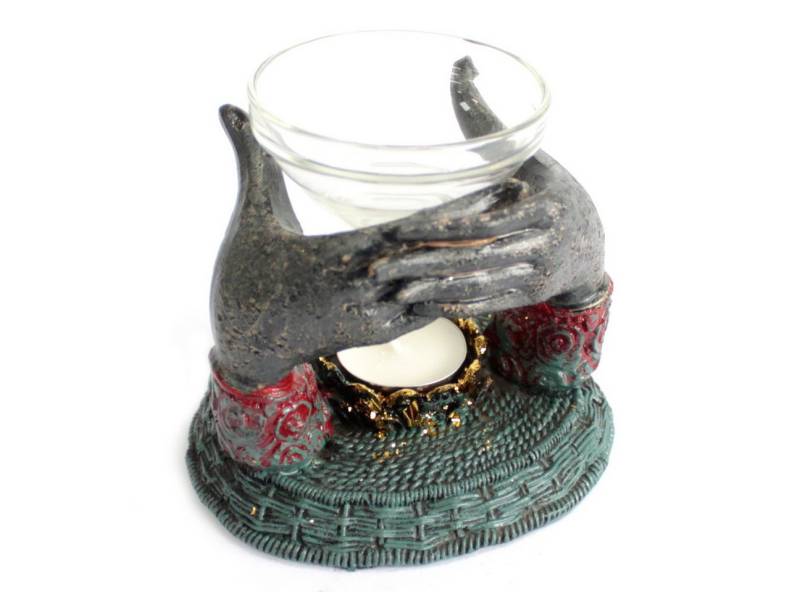 Bali-Homedecor Duftlampe Sammlerstück: Duftlampe oder Kerzenständer von Bali-Homedecor