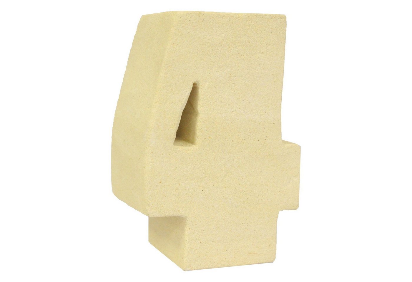 Bali-Homedecor Kerzenständer Nummer 4 Geburtstags-Granit-Kerzenhalter von Bali-Homedecor