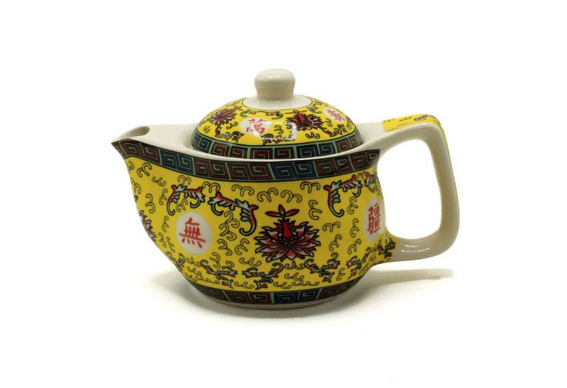 Bali-Homedecor Teekanne Kleine Kräuterteekanne- Langlebiges orientalisches Design von Bali-Homedecor