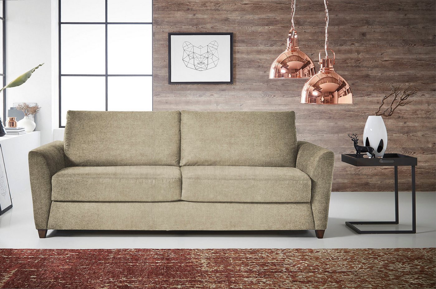Bali Schlafsofa Dallas, Dauerschläfer, in 140er und 160er Breite, inkl. Ergoflex-Unterfederung Bali Schlafsofa Dallas, Dauerschläfer, in 140er und 160er Breite, inkl. Ergoflex-Unterfederung von Bali