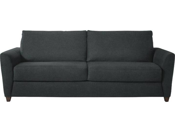 Schlafsofa BALI Dallas, Dauerschläfer , grau (anthrazit), B:215cm H:93cm T:103cm, Sofas, in 140er und 160er Breite, inkl. Ergoflex-Unterfederung von Bali