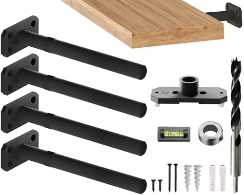 Schwebende Regalhalterung mit Vorrichtung, 18 mm, 20,3 cm Balin Designs Schwebende Regalhalterung mit Vorrichtung, 18 mm, 20,3 cm Balin Designs von Balin Designs