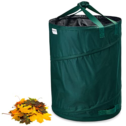 Balinco – Gartenabfallsack Pop-Up 170 L – Gartensack Laubsack grün selbstaufstellend & stabil – Grünschnittsack faltbar aus robustem Polyester 220 g/m² – Für Gartenabfälle, Unkraut & Rasenschnitt Balinco – Gartenabfallsack Pop-Up 170 L – Gartensack Laubsack grün selbstaufstellend & stabil – Grünschnittsack faltbar aus robustem Polyester 220 g/m² – Für Gartenabfälle, Unkraut & Rasenschnitt von Balinco