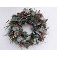 Weihnachtskranz Mit Eukalyptus Weihnachtskranz Mit Eukalyptus von Balkonika