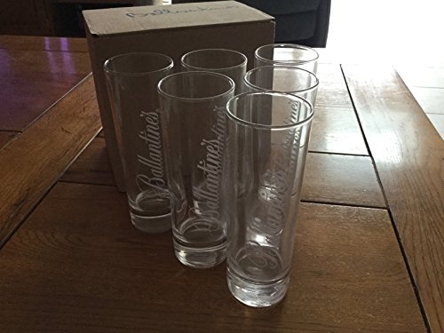 Ballantines Gläser-Set, Langgläser, 6 Stück von Ballantine's