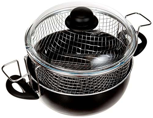BALLARINI Friggitrice 24 fritteuse, Metall, Schwarz, 24 cm von BALLARINI