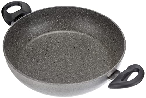 Ballarini Cortina Granitium Pfanne mit 2 Griffen, Material: Metall Stein, Grau gepunktet, 28 cm von BALLARINI