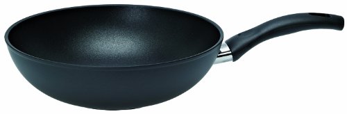 Ballarini Rialto Wokpfanne Wok 28 cm 939W40.28 aus Aluminium antihaftbeschichtet Temperaturkontrolle Made in Italy von BALLARINI