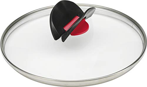 BALLARINI 1006404 Click & Cook Glasdeckel 24 cm 814F02.24 aus Glas mit einklappbaren Griffen Made in Italy, Grau BALLARINI 1006404 Click & Cook Glasdeckel 24 cm 814F02.24 aus Glas mit einklappbaren Griffen Made in Italy, Grau von BALLARINI