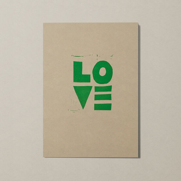 Ballenito Love II – Kunstdruck DIN A5 von Ballenito