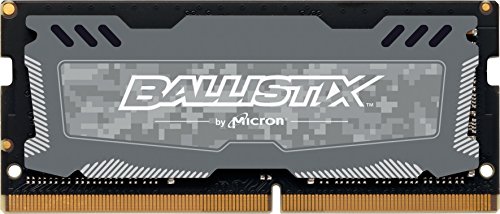 Crucial Ballistix Sport LT BLS8G4S26BFSD Laptop Gaming Speicher (2666 MHz, DDR4, DRAM, 8GB, CL16) grau von Ballistix