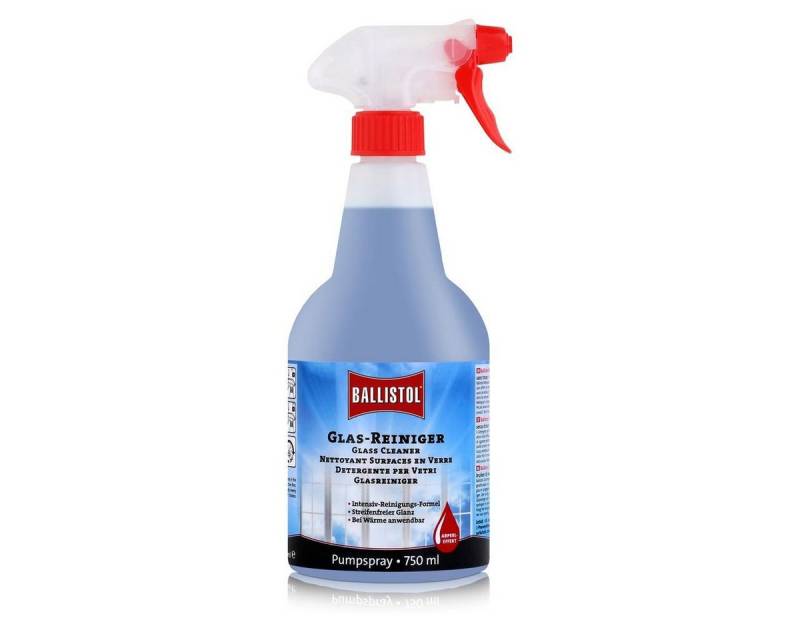 Ballistol Ballistol Glas-Reiniger 750ml - Glasflächenreiniger mit Abperl-Effekt Glasreiniger von Ballistol
