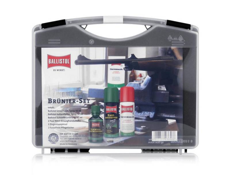 Ballistol Multifunktionsöl Ballistol BALLISTOL-Set Schnellbrünierung - Das Rundum-Paket (1er Pack Ballistol Multifunktionsöl Ballistol BALLISTOL-Set Schnellbrünierung - Das Rundum-Paket (1er Pack von Ballistol