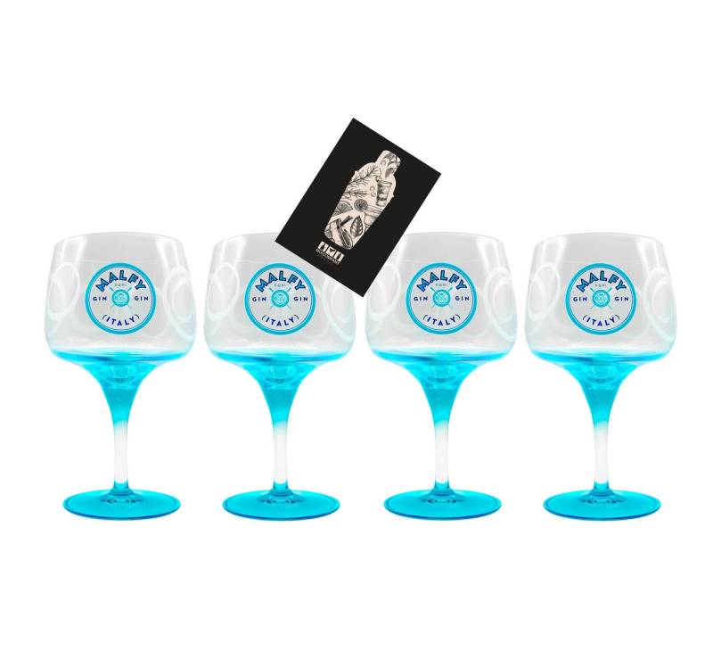Ballon Gläser-Set Malfy Gin Ballon Gläser Blau - 4er Set Stielglas Ballonglas Gin & To Ballon Gläser-Set Malfy Gin Ballon Gläser Blau - 4er Set Stielglas Ballonglas Gin & To von Ballon