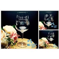Dies Ist Meine Hochzeit Planung Glas - Gravierte Weinglas von BalloonYourRoom