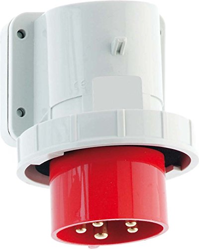 Bals Elektrotech. Wandgerätestecker GT 2402 32A 5p 400V 6h IP67 CEE-Gerätestecker 4024941024020 von Bals