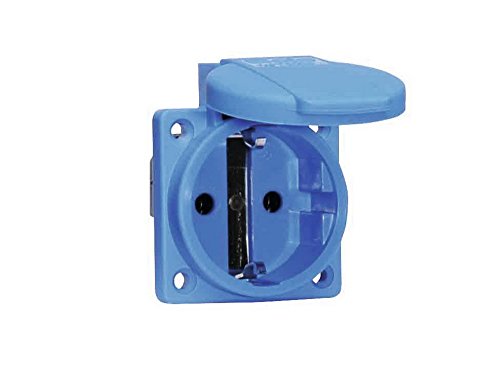 Schutzkontakt Anbausteckdose/Einbausteckdose 250V Bals 71099 blau von Bals