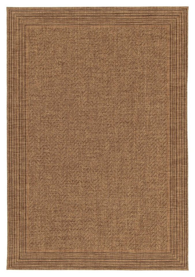 Outdoorteppich JACK, Braun, Kunstfaser, 120 x 170 cm, Balta Rugs, rechteckig, UV-beständig, Wasserabweisend, Outdoorgeeignet, Pflegeleicht von Balta Rugs