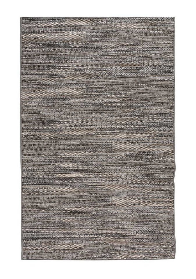 Outdoorteppich MIRA, Schwarz, Kunstfaser, 120 x 170 cm, Balta Rugs, rechteckig, UV-beständig, Wasserabweisend, Outdoorgeeignet, Pflegeleicht von Balta Rugs