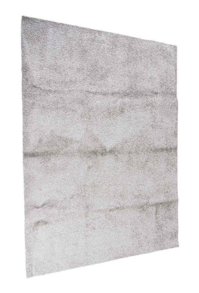 Teppich DOLCE, Silber, 80 x 150 cm, Polypropylen, Uni, Balta Rugs, rechteckig, Höhe: 12 mm von Balta Rugs