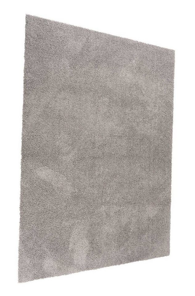 Teppich KISS, Silber, 60 x 110 cm, Polyester, Uni, Balta Rugs, rechteckig, Höhe: 12 mm von Balta Rugs