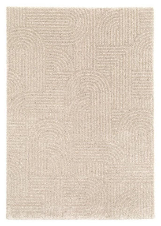Teppich MOON, Polypropylen, Beige, 160 x 230 cm, Gemustert, Balta Rugs, quadratisch, Höhe: 17 mm von Balta Rugs