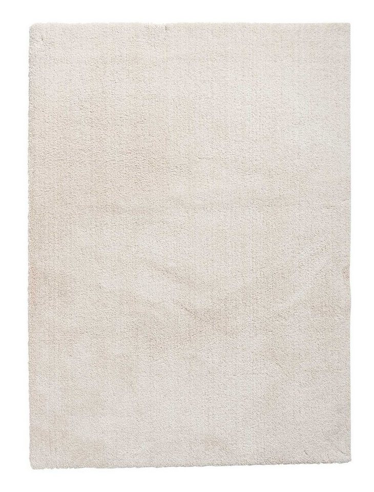 Teppich TOUCH, Creme, 160 x 230 cm, Polyester, Uni, Balta Rugs, rechteckig, Höhe: 20 mm von Balta Rugs