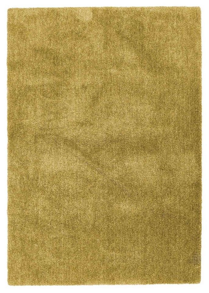 Teppich TOUCH, Gold, 120 x 170 cm, Polyester, Uni, Balta Rugs, rechteckig, Höhe: 20 mm von Balta Rugs