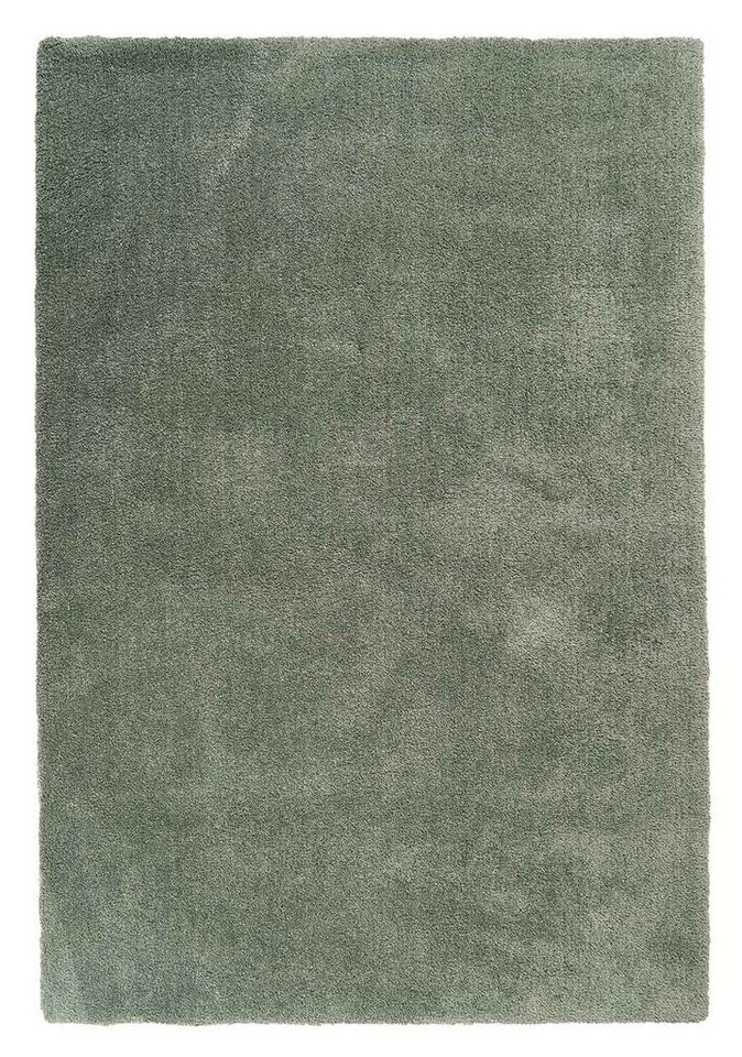 Teppich TOUCH, Grün, 160 x 230 cm, Polyester, Uni, Balta Rugs, rechteckig, Höhe: 20 mm von Balta Rugs