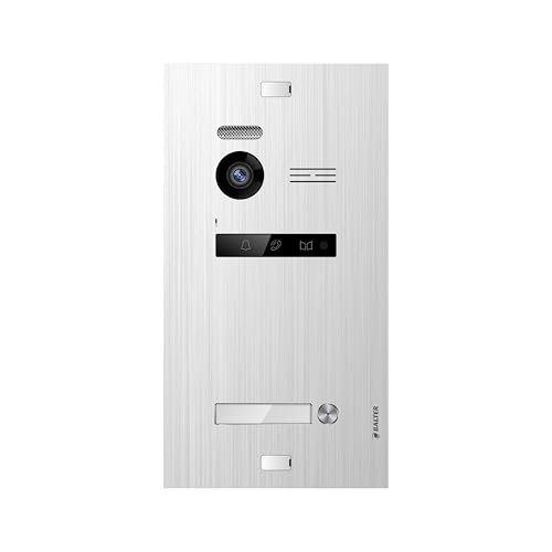Balter EVO-HD Video Türsprechanlage Zusatz Tüstation, Video Türklingel mit Kamera,1 Familienhaus Klingel, Full HD-Kamera, 2 Draht Bus, Gegensprechanlage mit 175° Weitwinkel-Kamera Balter EVO-HD Video Türsprechanlage Zusatz Tüstation, Video Türklingel mit Kamera,1 Familienhaus Klingel, Full HD-Kamera, 2 Draht Bus, Gegensprechanlage mit 175° Weitwinkel-Kamera von Balter