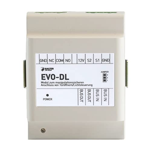 Balter EVO Video Türsprechanlage ? Manipulationssicheres Anschluss-Modul EVO-DL für Türöffner und Lichtsteuerung Balter EVO Video Türsprechanlage ? Manipulationssicheres Anschluss-Modul EVO-DL für Türöffner und Lichtsteuerung von Balter